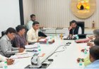 छत्रपती संभाजीनगर महानगर प्रदेश विकास प्राधिकारण कामाचा  आयुक्त जी.श्रीकांत यांच्याकडून आढावा.