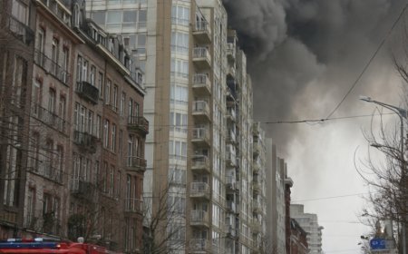 Mass Evacuation as Deadly Blaze Kills At Least 5 in Antwerp Apartment Tower”.