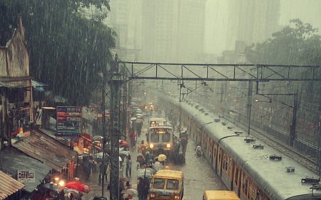 मुंबई में मूसलाधार बारिश, IMD का 'रेड अलर्ट' - 1 की मौत, स्कूल-कॉलेज बंद, मेट्रो सेवा प्रभावित.