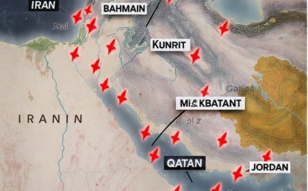 MIDDLE EAST ON EDGE: IRAN LAUNCHES RETALIATORY STRIKES AFTER US ATTACKS, FEARS OF WIDER WAR GROW.
