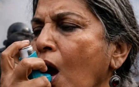 "Shabana Azmi's Asthma Attack During Student Protest Sparks Debate on Use of Force".