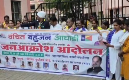 "२७४० कोटींच्या जलजीवन मिशननंतरही स्वच्छ पाणी नाही? VBA चा 'पाणी घोटाळा' आरोप".