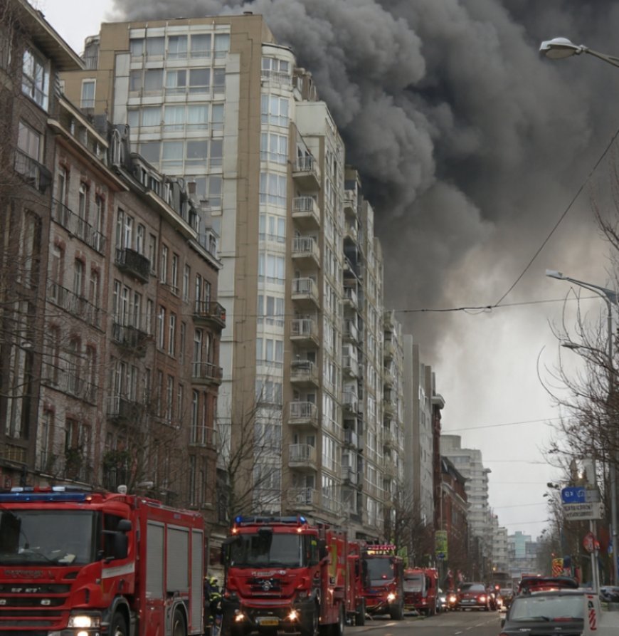 Mass Evacuation as Deadly Blaze Kills At Least 5 in Antwerp Apartment Tower”.
