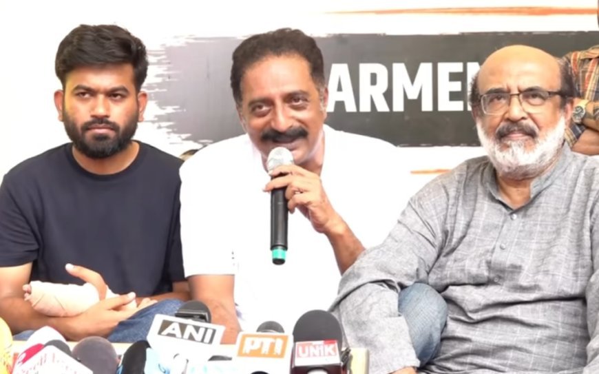 Make In India" vs "Leak In India": Prakash Raj's Political Jab Sparks Debate Online.