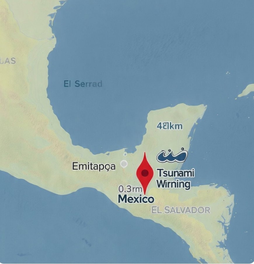 7.3-Magnitude Earthquake Strikes Off Mexico Coast, Tsunami Warning Issued For Pacific".