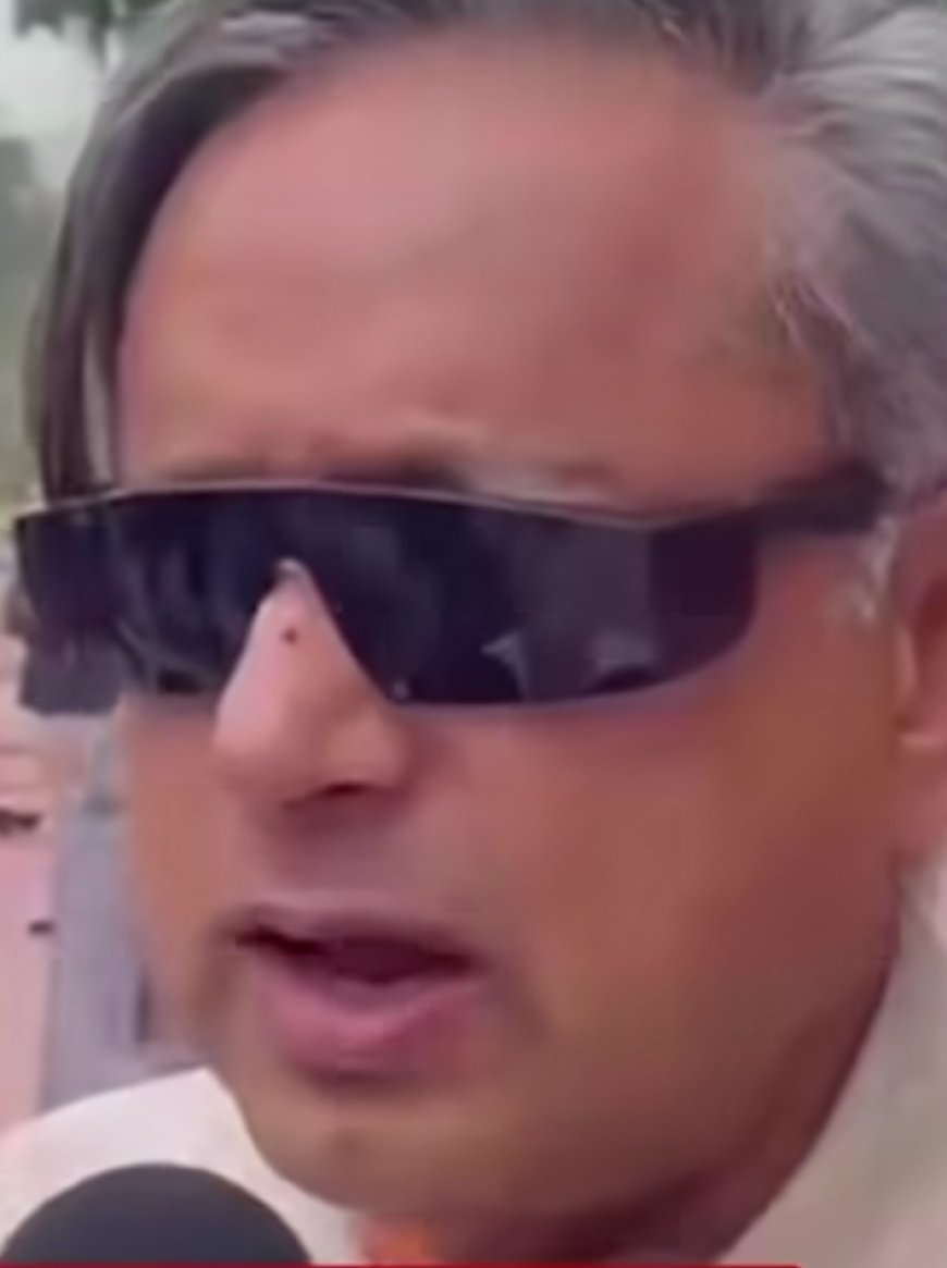 Shashi Tharoor Slams Lathi-Charge During Non-Violent Protest, Cites Democratic Right to Dissent".