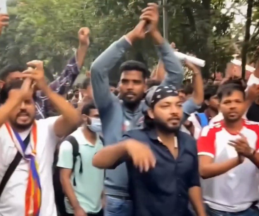Delhi On Edge: CJP Protesters Clash With Police, Threaten to Raze Parliament Over NEET Paper Leak".