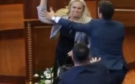 Chaos In Kosovo Parliament: Opposition MPs Throw Eggs At Acting PM, Video Goes Viral