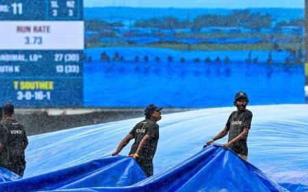 India Crush Sri Lanka by 165 Runs in Galle; Heavy Rain Arrives Minutes Later