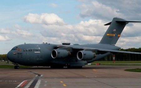 US Air Force C-17 Lands in Moscow, Raising Questions Over Secret Mission