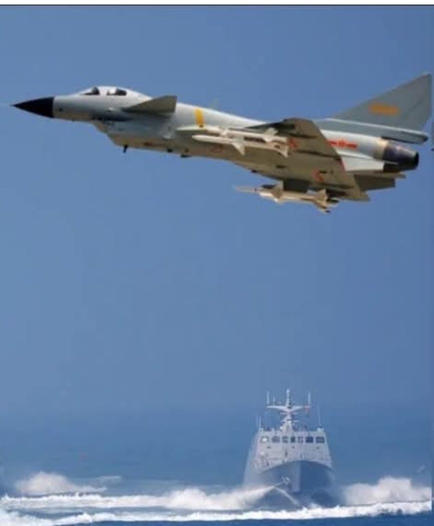 "5 Chinese Military Aircraft And 8 Warships Enter Taiwan Strait Again"