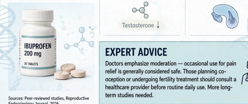 Popular Painkiller Under Scanner: Can Daily Ibuprofen Affect Fertility?