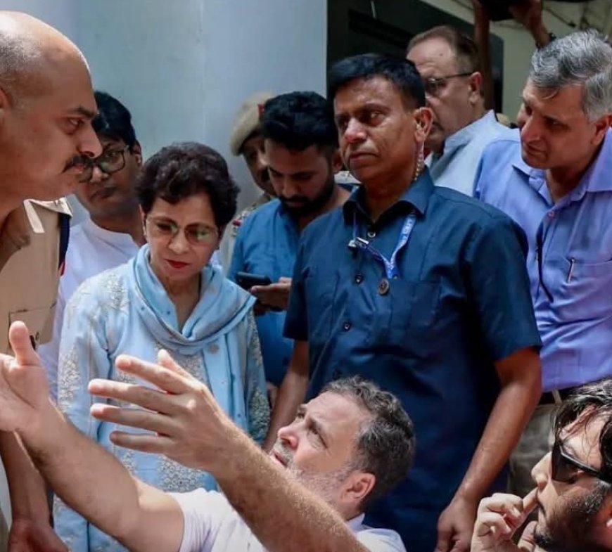 Jantar Mantar Clash: FIR Filed After Rahul Gandhi Meets DCP With Injured Student