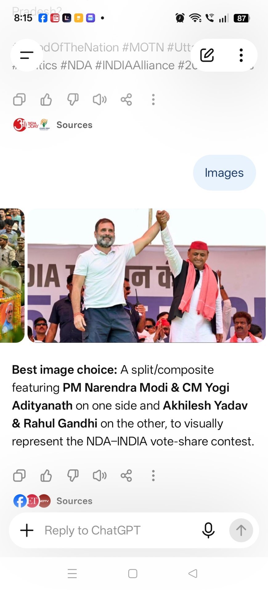 UP Poll Picture Tightens: NDA at 42%, INDIA Bloc at 40% in August 2026 MOTN