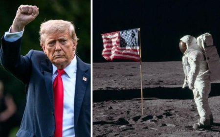 “The Moon Is Ours”: Trump’s Lunar Claim Sparks Global Buzz