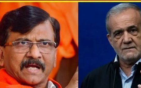 "Iran President Came Like a Lion, Others Are Just Traders": Sanjay Raut Takes Swipe at US, China