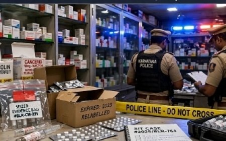 Rs 4.91 Crore Fake Medicine Racket Busted In Bengaluru — Expired Drugs Repackaged As Pfizer, Sold At 50% Discount