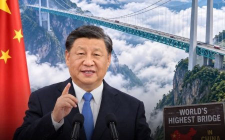 Driving Above the Clouds: China’s Huajiang Bridge Becomes Engineering Sensation