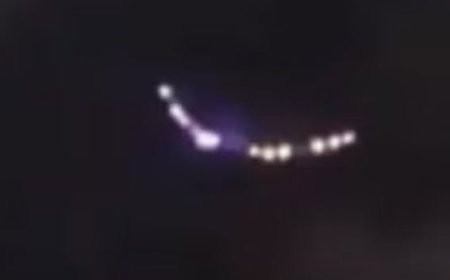 UFO Mystery in Tehran? Strange Light in Night Sky Goes Viral