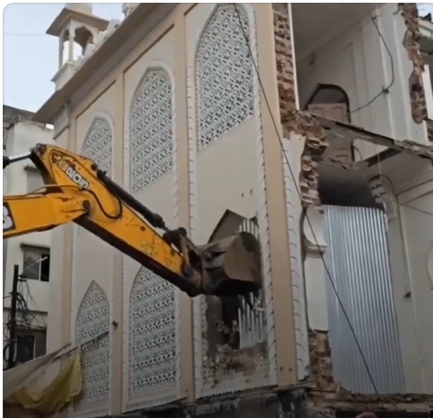 Saharanpur Mosque Demolition Sparks Political Row Over Court-Backed Action
