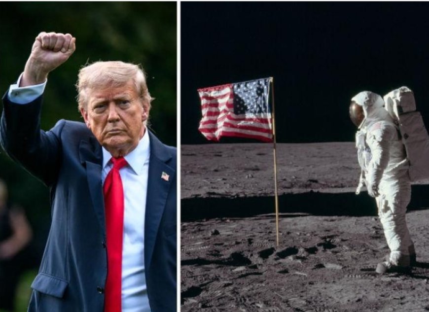 “The Moon Is Ours”: Trump’s Lunar Claim Sparks Global Buzz