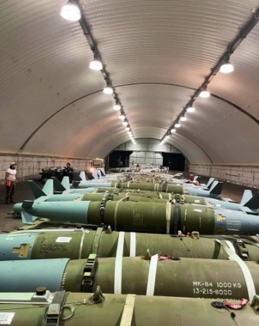 MK-84, BLU-117 Bombs Among 40,000 Munitions in Proposed Israel Arms Deal