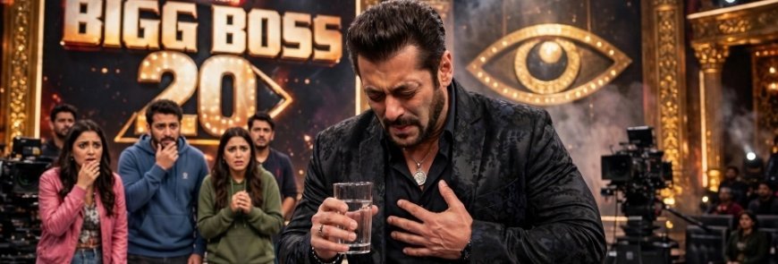 Salman Khan Visibly In Pain On Bigg Boss 20 Sets, Asks For Water, Clutches Chest — Fans Say #IsSalmanOkay