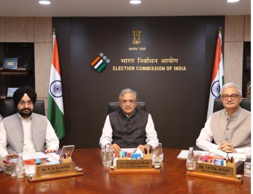 Amid SIR Controversy, Full Election Commission Meets at Nirvachan Sadan ECI Reviews ECINet, Eases SIR Hearings After Full Commission Meeting