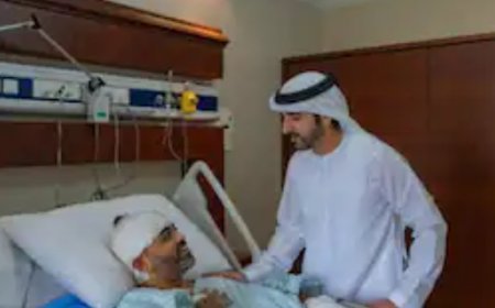 UAE Deputy PM Visits Captain Smit Machchhar, Praises Indian Pilot’s Courage