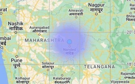 3.3-Magnitude Earthquake Jolts Hingoli’s Aundha Nagnath Area