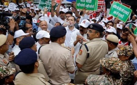 Opposition Show of Strength: 300+ MPs Protest Outside Nirvachan Sadan