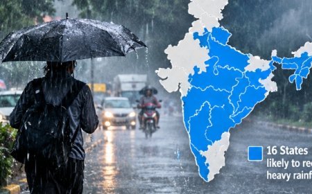 IMD Issues Alert: Rainfall Likely In 16 States Tomorrow, Strong Winds Expected