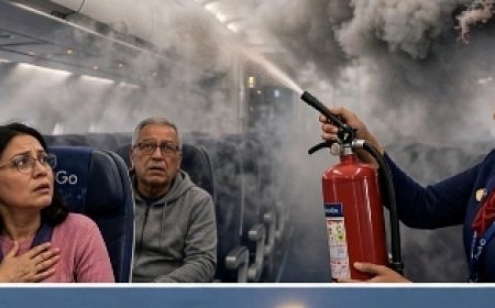 Power Bank Fire Triggers Scare on IndiGo Flight; All Passengers and Crew Safe