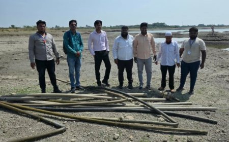 मनपाची पाणी चोरांविरोधात धडक कारवाई ५०० मिमी मुख्य जलवाहिनीवरील १९ अनधिकृत नळ जोडण्या खंडित हर्सूल तलावातून पाणी चोरी करणारे पाईप जप्तl