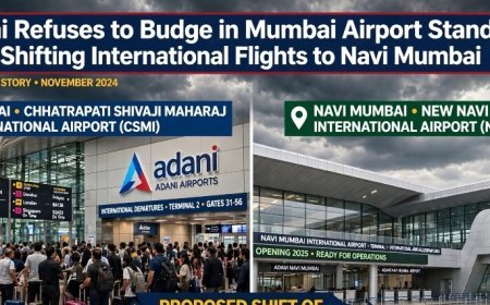 Adani Refuses to Budge in Mumbai Airport Standoff Over Shifting International Flights to Navi Mumbai