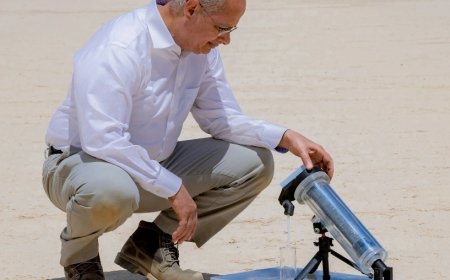 Nobel Laureate Omgar Yaghi Develops Solar-Powered Technology That Pulls Water From Desert Air, Targets 1,000 Litres A Day
