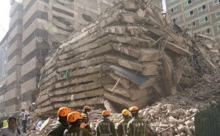 Several Feared Trapped As 18-Storey Building Under Construction Collapses In Nairobi's Eastleigh