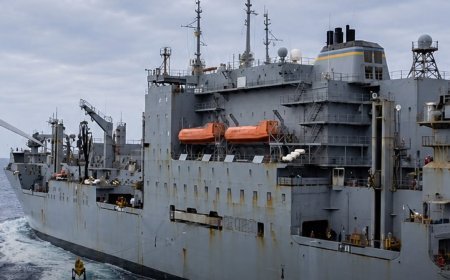 US Naval Forces Prepare For Possible Renewed Strikes Against Iran, Warships Rearming In Arabian Sea