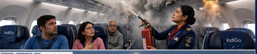 Power Bank Fire Triggers Scare on IndiGo Flight; All Passengers and Crew Safe