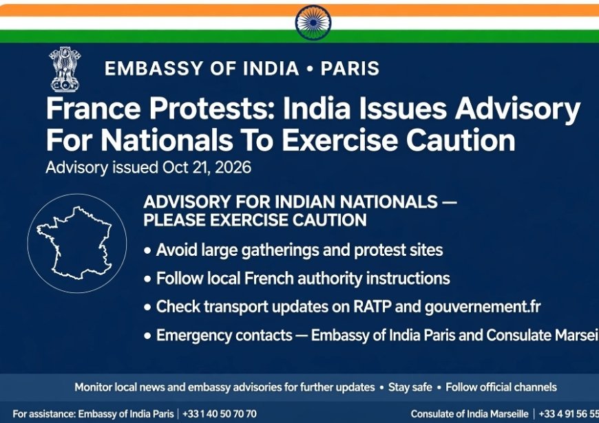 France Protests: India Issues Urgent Advisory For Nationals, Asks Them To Exercise Caution Amid Unrest And Local Curfews