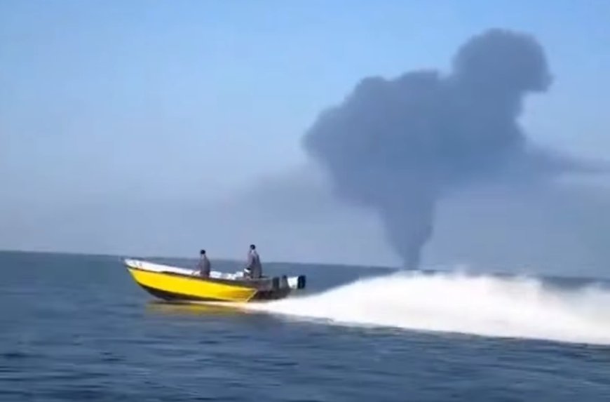 Four Tankers Ablaze In Strait Of Hormuz After Hitting Naval Mines On ‘Unauthorized’ Route, Says IRGC — UKMTO Reports Vessel On Fire Off Khasab, Oman